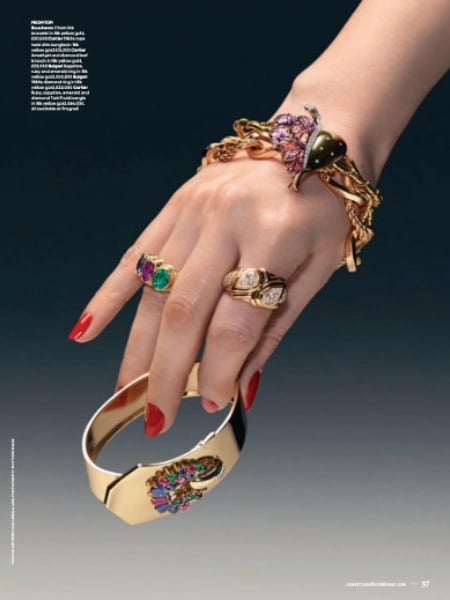 Country & Town House - Bvlgari Sapphire, Ruby and Emerald Ring