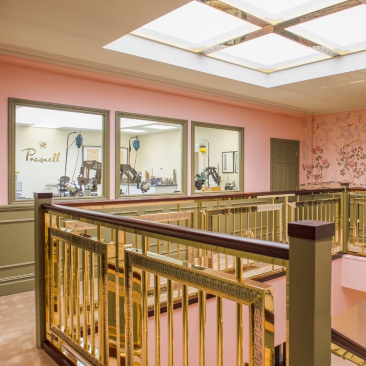 Jewllery Workshop in Pragnell Leicester Showroom