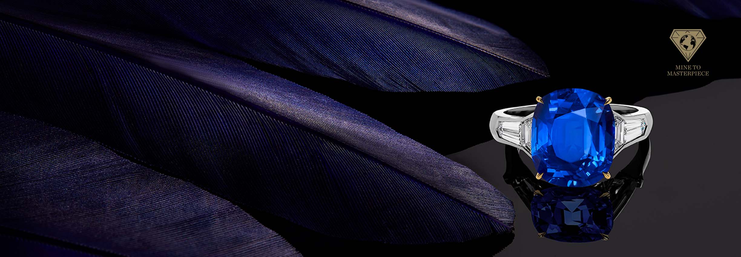 Kashmir Sapphire ring