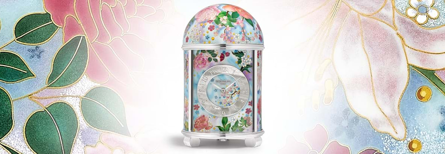 Patek Philippe “Floral Fantasia” Dome Clock