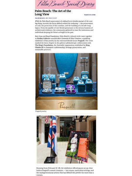 Miami Palm Beach Social Diary - Pragnell Palm Beach Exhibition