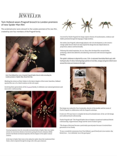 The Pragnell Spider Brooch