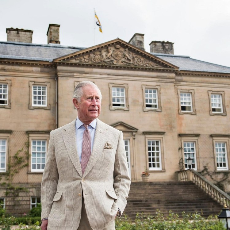 King Charles III at Dumfries House, home of The King’s Foundation