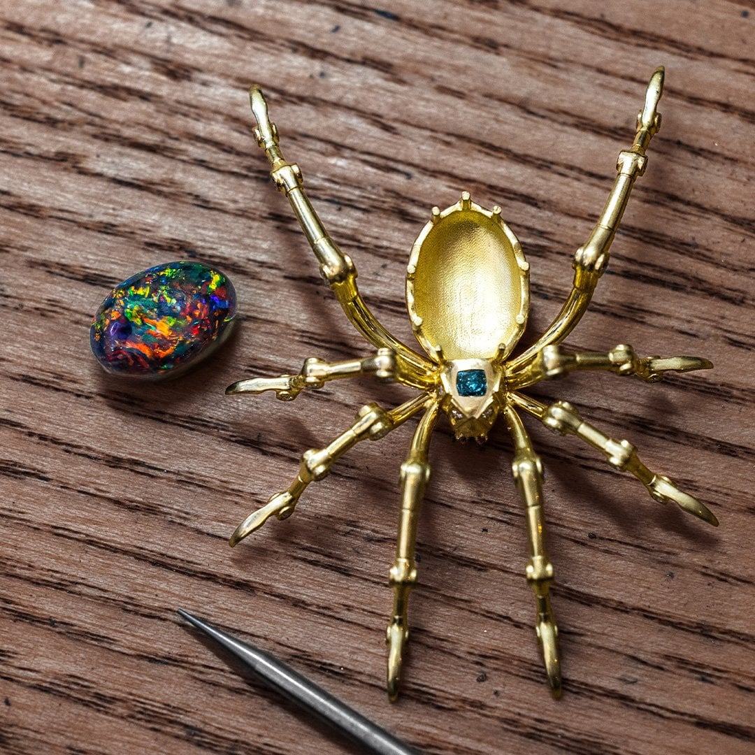 The Pragnell Spider-Brooch