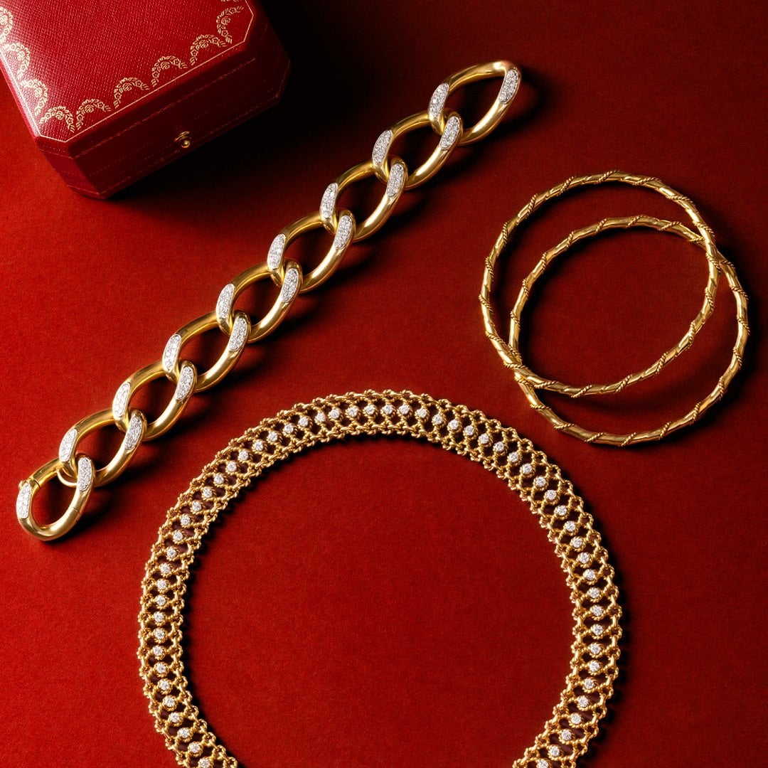 Cartier Bold Gold Vintage