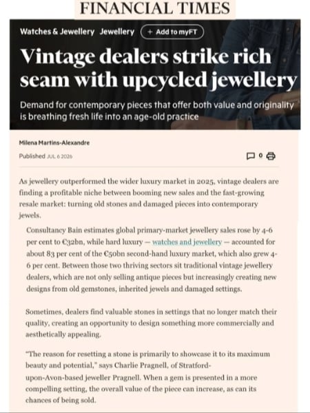 Article about Jewellery Remodelling