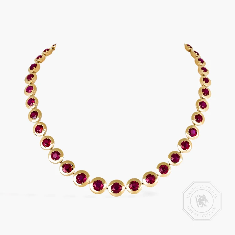 Burma Ruby Necklace