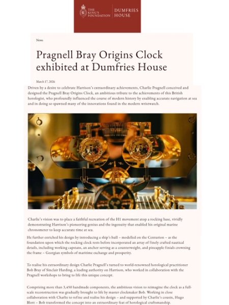 The King's Foundation Pragnell Bray Origins Clock.jpg