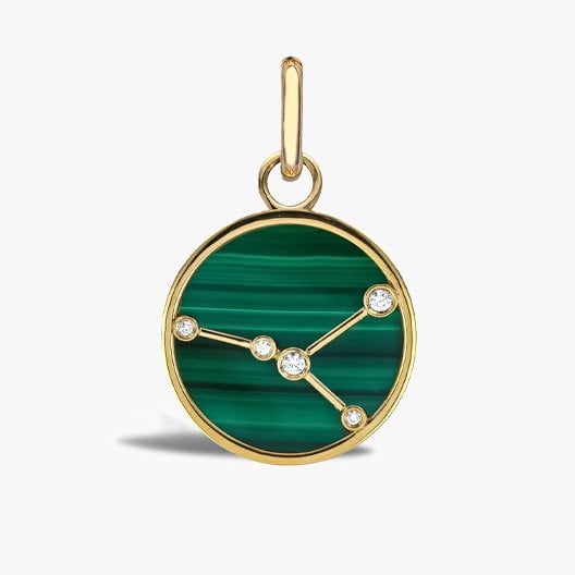 malachite pendant