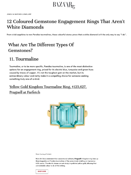 Tourmaline Jewellery