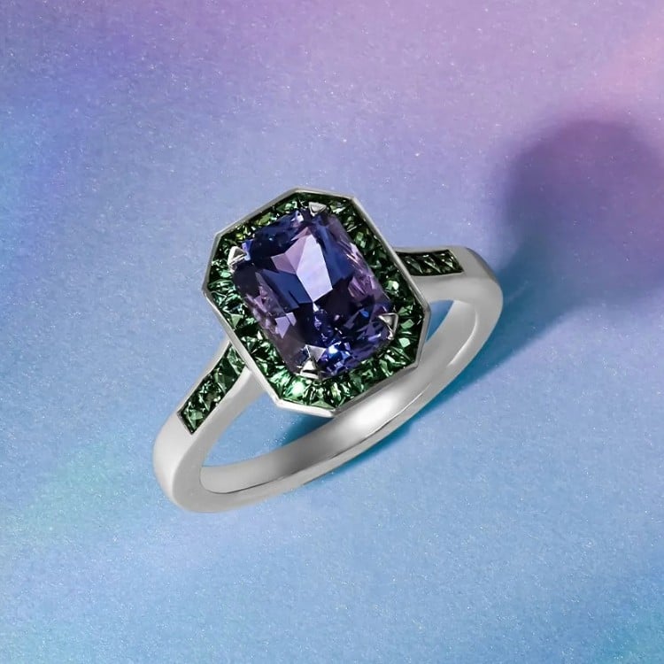 Spinel ring - August Birthstone
