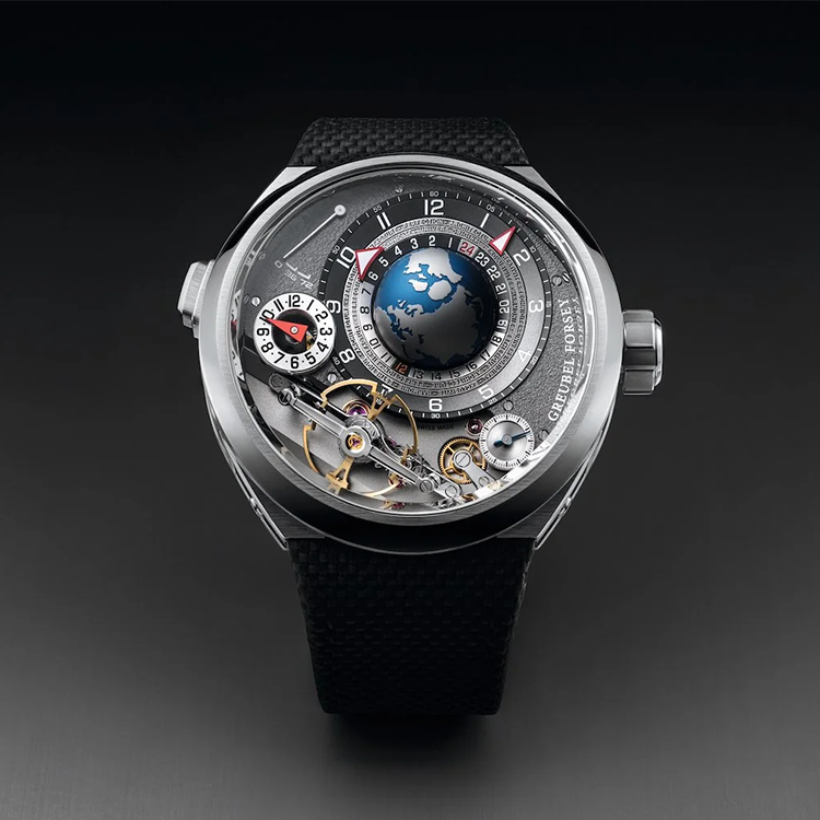 Gruebel Forsey GMT Balancier Convexe P01126 Watch